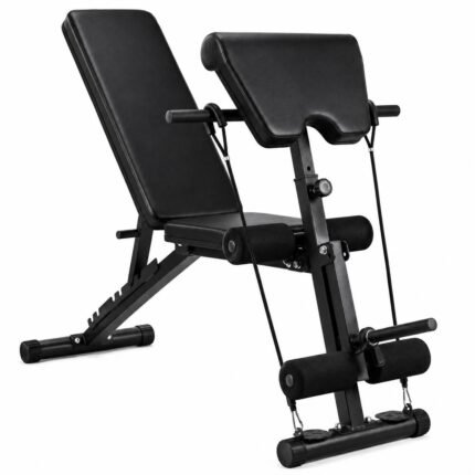 Banco De Musculación Plegable 2 En 1 Scott 250 Kg